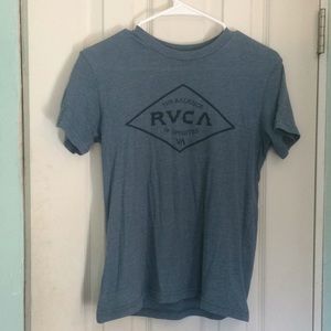 RVCA blue t shirt size small